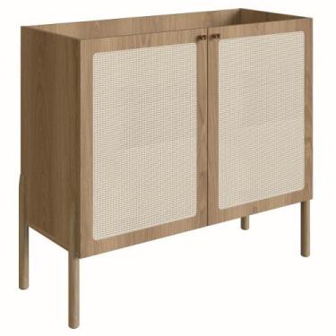 Imagem de Balcao Cafe Bar 2Portas Palhinha Linha Oslo Hanover Artesano