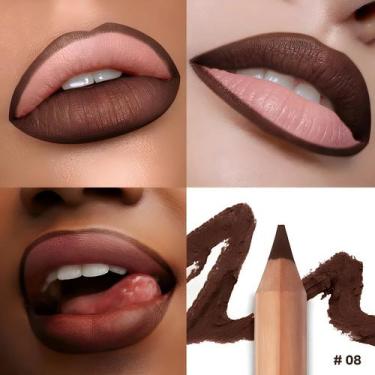 Imagem de Lápis Labial Matte De Longa Duração Com Aplicação Suave E Apontador Pa