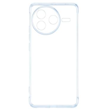 Imagem de Compatível com Xiaomi Poco F7 Pro - Capinha Capa Case Anti impacto Choque Shock Queda Silicone Transparente