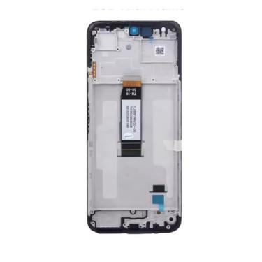 Imagem de Para Xiaomi Redmi 13 Display LCD com moldura sensível ao toque digitalizador para tela Redmi 13 2404ARN45A (preto com moldura)