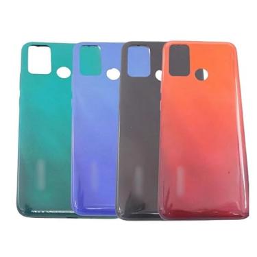 Imagem de SHOWGOOD para DOOGEE X96 Pro, capa de bateria, acessórios de reparo, peça para DOOGEE X96 Pro, capa traseira de bateria (azul)