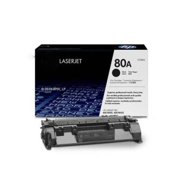 Imagem de Cartucho de Toner CF280A 80A Preto para impressoras M401 M401N M425DN 