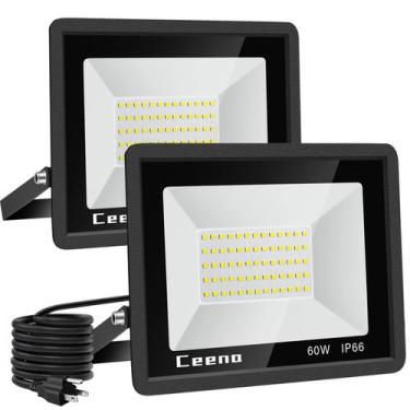 Imagem de Holofote LED Ceena 60W 6000lm IP66 Waterproof 6000K