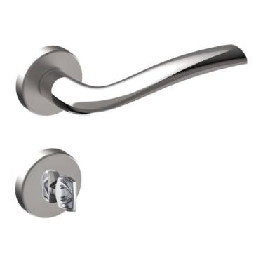 Imagem de Fechadura F2600 Roseta para Banheiro Cr Ozean - Aliança Metalúrgica