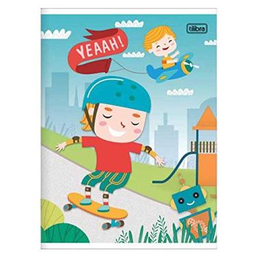 Imagem de Kit com 10 Cadernos Brochurão, Tilibra, Sapeca, Masculino e Feminino, Universitário, Capa Flexível, 80 Folhas, Capas Sortidas