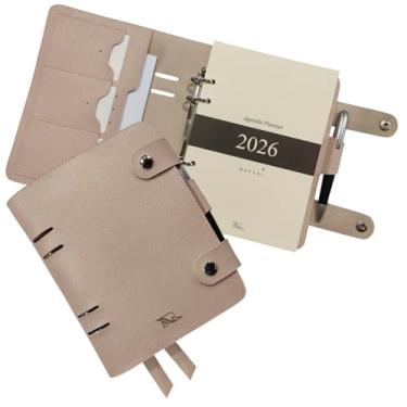 Imagem de Agenda Planner 2026 141-R Personalizada Raffai Couros