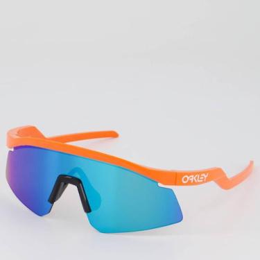Imagem de Óculos de Sol Oakley Hydra Neon Laranja e Azul, Único