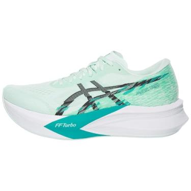 Imagem de ASICS Tênis de corrida masculino Magic Speed 4, Mar calmante/preto, 43