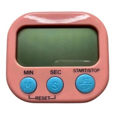 Imagem de Timer Digital Cronometro Temporizado De Cozinha Com Imã