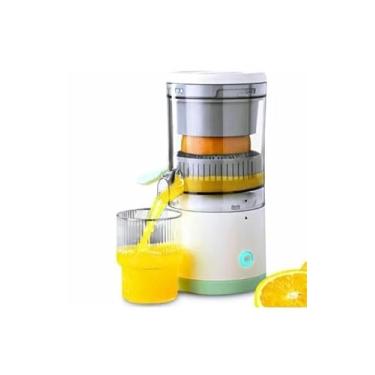 Imagem de Máquina de suco cítrico recarregável – Espremedor portátil com USB e escova de limpeza para laranja, limão, toranja