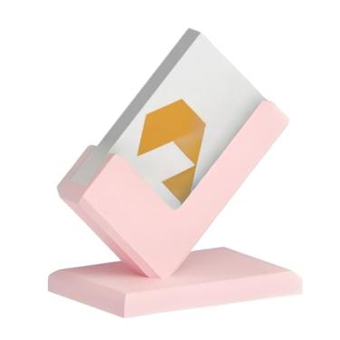 Imagem de Expositor Para CartõEs De Visita, Mesa Multifuncional, Estante Para Sala De Estar E áRea De RecepçãO(Rosa)