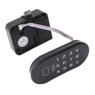 Imagem de SUNGOOYUE Fechadura Eletrônica de Gabinete, Fechadura de Gaveta Com Senha de Segurança de Combinação Inteligente para Armários de Madeira, Fonte de Alimentação de Emergência USB de Baixo Consumo