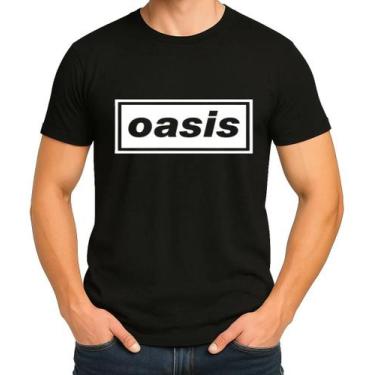 Imagem de Camisa Camiseta de Algodão Masculina Feminina Unissex Banda de Rock Oa