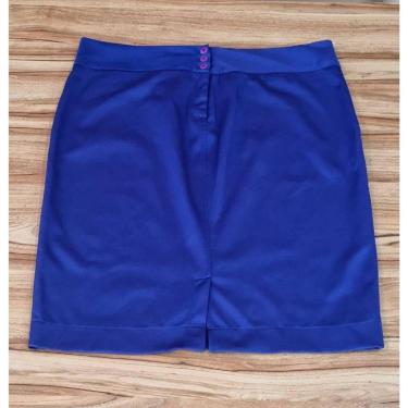 Imagem de Saia Feminina Morena Luz Plus Size Azul Bic-Feminino