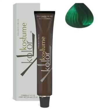 Imagem de Tonalizante Crazy Color Aquarela Green Kostume Kolor 60ml - Gllendex