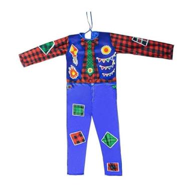 Imagem de Fantasia de Festa Junina Infantil Macacão Longo