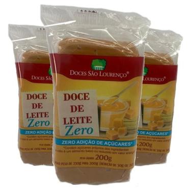 Imagem de Doce De Leite Zero Massa Sao Lourenco 200G (3 Unidades) - São Lourenço