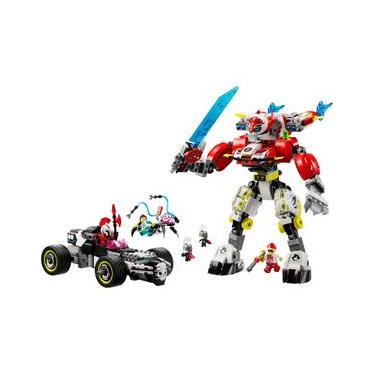 Imagem de LEGO® DREAMZzz™ - Tigre Robô do Cooper e Carro Hot Rod de Zero