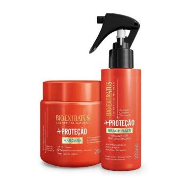 Imagem de Kit Bio Extratus +Proteção Máscara e Spray Beach Hair