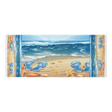 Imagem de Wassud Capas de lavadora e secadora de praia, protetor de lavadora com sacos de armazenamento, capa de geladeira à prova de poeira com bolsos para lavanderia doméstica, cozinha, 120 x 55 cm