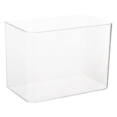 Imagem de Generic Terrário para répteis, aquário pequeno, tanque empilhável para peixes, habitat para sapos, cobras, lagartixas, peixes betta e tartarugas, Sem Tampa