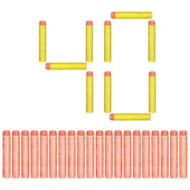 Imagem de Kit Munições para Arminha Lançador de Dardos Nerf 40 Peças, Refil de D
