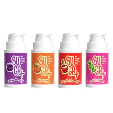 Imagem de Lucbrificante Suga+ Sugador Líquido Beijável Sexy Fantasy 20g Blueberr