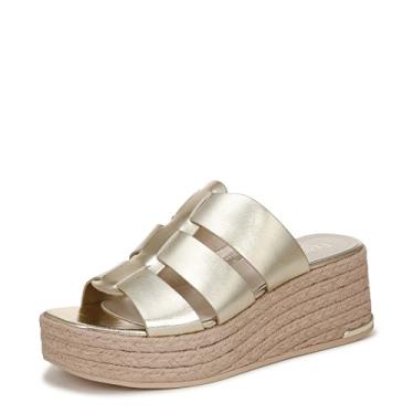 Imagem de Franco Sarto Tevin feminino, Couro sintético dourado, 39