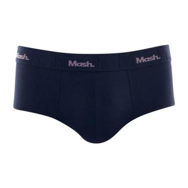 Imagem de Cueca Mash Slip Modal Basic - 173.05, Az22, Azul marinho, G
