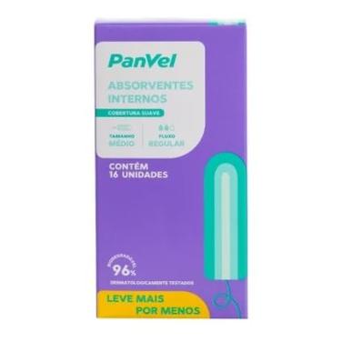 Imagem de Absorvente Interno Panvel Essencial Médio 16 Unidades