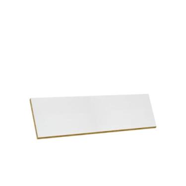 Imagem de Painel Chapa Madeira Mdf Branco 120x40 Recorte Placa 15mm