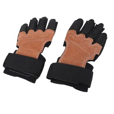 Imagem de RiToEasysports Luvas de Treino, Luvas de Levantamento de Peso Luva de Ginástica Com Almofadas de Amortecimento Integradas Malha Respirável para Corrida, Escalada, Levantamento Terra, Prensas (L)