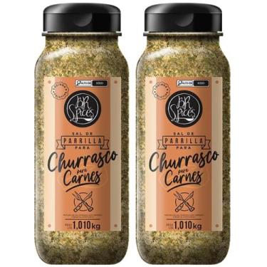 Imagem de Kit 2 Sal Parrilha Br Spices Para Churrasco Para Carnes 1,01