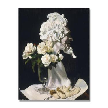 Imagem de Arte de parede colorida de especiarias e colher de tempero | Decoração de cozinha vintage | Arte moderna para casa e sala de jantar B63. Tela somente 80x105cm-31,5x41,3 pol