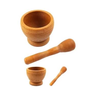 Imagem de Conjunto De Resina Para Especiarias De Alho, Pilão E Socador, Utensíli