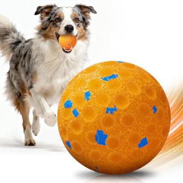 Imagem de Brinquedos interativos inteligentes para cães para mastigadores agressivos, bola automovente à prova de mastigação com vibração automática, IP54 à prova d'água e material E-TPU - tédio e treinamento