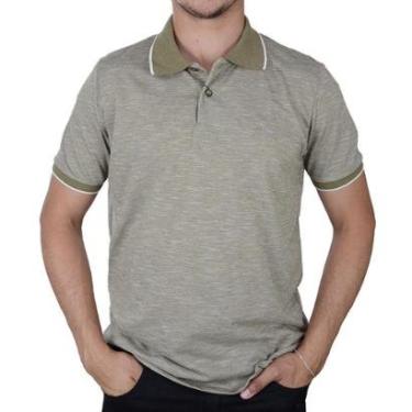 Imagem de Camisa Polo Masculina Ogochi Concept Slim Verde - 0014-Masculino