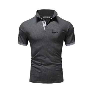 Imagem de Camisa Polo Masculina De Manga Curta Respirável, Moda Casual De Verão 