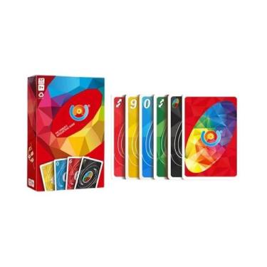 Imagem de Jogo De Tabuleiro Familiar NOITE DE JOGO! UM FLIP! 112 Cartas De Baral