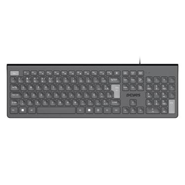 Imagem de Teclado PCTYes Soft - Teclas multimídia - ABNT2 - Ergonômico - PTOSF2AB