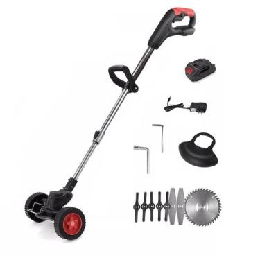 Imagem de Aparador De Grama Mato Roçadeira Bateria Recarregável - TATUDEBOA