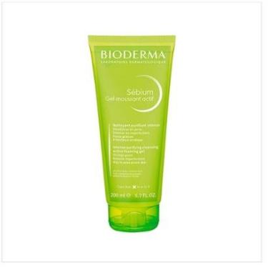Imagem de Bioderma Sébium Moussant Actif Gel de Limpeza Facial 200ml-Unissex