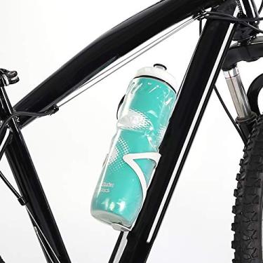Imagem de Generic Garrafa de água Quente e Fria de Dupla Camada Esportiva 710ML para Ciclismo Ao Ar Livre Com Válvula de Bico Anti-vazamento para Caminhadas, Material PE Sem BPA (#3)
