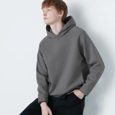 Imagem de Moletom Slim Fitness Com Capuz Unissex Estiloso Para Frio-Unissex