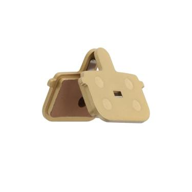 Imagem de SG Store 1 par de pastilhas de freio todas as tiras de metal 33,8 x 29,3 x 4 mm compatível com Ninebot por Segway Max G3 G3D G3E