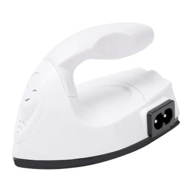 Imagem de ＫＬＫＣＭＳ Ferro Elétrico Portátil Compacto para Roupas, Artesanato e Projetos DIY. Premium, Profissional, Aquecimento Rápido, Robusto e Versátil, Branco