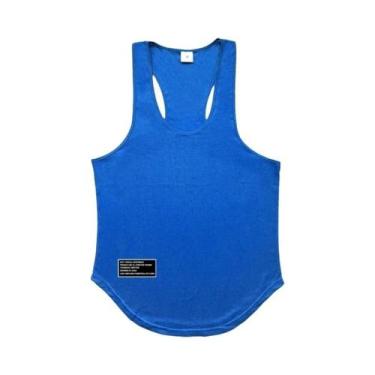 Imagem de Camiseta De Ginástica Masculina Em Malha, Sem Mangas, Rápido Secagem, 