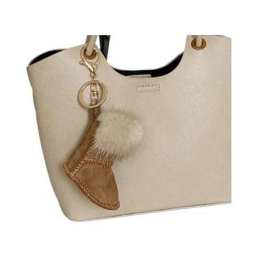 Imagem de Chaveiro De Pata De Gato Fofo E Peludo Para Mulheres E Meninas, Pingen