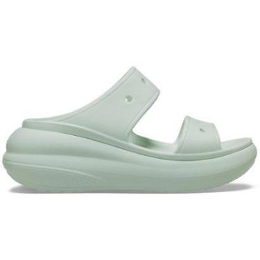 Imagem de Sandália Crocs Classic Crush Platform Sandal Mint Tint-Unissex