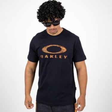 Imagem de Camiseta Oakley Ellipse Fingerprint SS Tee-Masculino